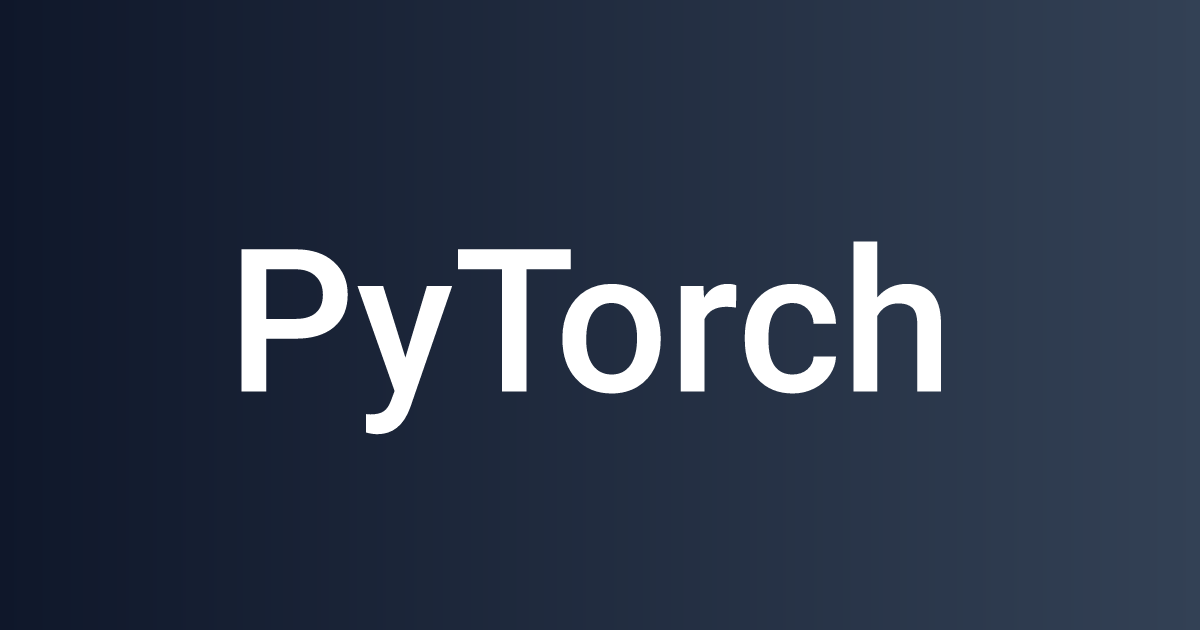 Pytorch scipress