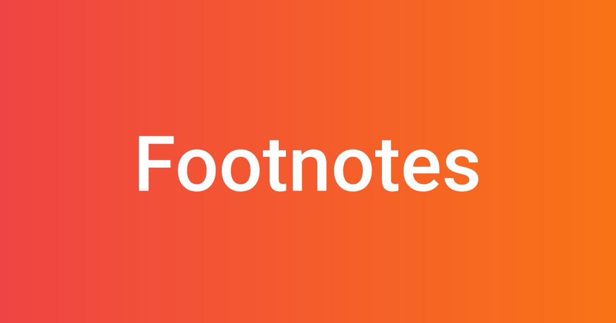 Footnotes - Scipress